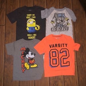 Boys 4t T-shirt bundle